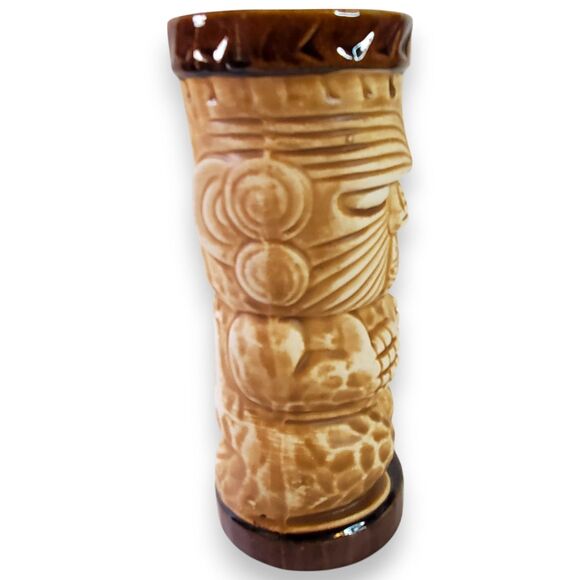Set of 2 VTG Trader Dick's Peanut Tiki Mugs Reno Nugget Casino Barware OMC Japan - Picture 13 of 14